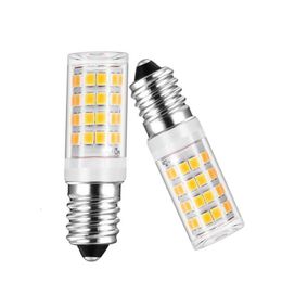 10pcs Yeni Mini E14 LED LAMP 3W 5W 9W AC 220V LED Mısır Ampul SMD2835 360 Işın açısı Halojen Avizesi Işıkları D1.5