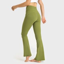 Women's Pants Capris NWT Women Wide Cut Pants Fitness Women Loose High Waist Legging 4-Way Stretch Leggings Lady Stretchy Pants 230321