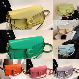 cross body bag designer crossbody s leather hands women shoulder s Fashion Square Shopping messenger purse 230202