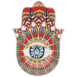 Plates Tray Jewellery Dish Holder Plate Ceramic Hamsa Eye Storage Ring Trinket Organiser Bergamot Display Evil Hand Trays Earrings