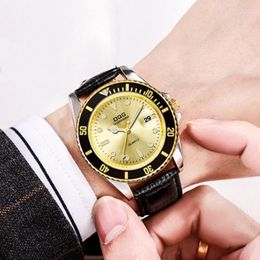 Wristwatches Luxury Men's Watches Watch Luminous Stainless Steel Strap Round Big Digital Clock Male Military Gift Quartz