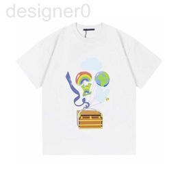 Men's Plus Size Hoodies & Sweatshirts popular 23SS Designer Letter Printed T Shirts Tee Sweatshirt Fashion High Street Short Sleeves Summer Casual T-Shirt 199623 O5A2