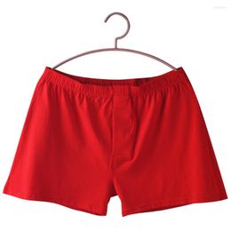 Underpants Sexy Boxers For Men Year Of Birth Red Cotton Mens Seamless Boxer U Convex Pouch Briefs Underwear Shorts Trunks