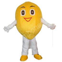 Adult Lemon Mascot Costumes Cartoon Character Outfit Suit Xmas Outdoor Party Outfit Adult Size Promotional Advertising Clothings