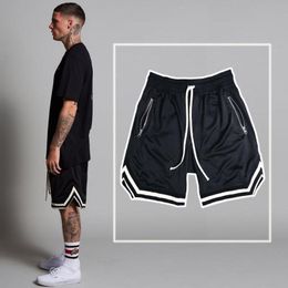 Men's Shorts Hirigin Men's Casual Shorts Summer Running Fitness Fast-drying Trend Short Pants Loose Basketball Training Pants 230322