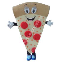 Hot Sales Pizza Mascot Costumes Cartoon theme fancy dress High School mascot Ad Apparel
