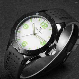 Wristwatches ! V6 Fashion Watches Men Boy Silicone Band Watch Luminous Digital Scale Quartz Sport Military