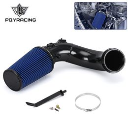 Cold Air Intake Kit With Filter For 07-12 Dodge Ram 2500 3500 6.7L Cummins Diesel Alu Polished Air Intake System & Oiled Filter PQY-AIT19B