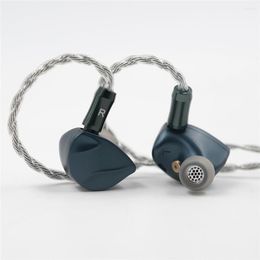 Autumn HiFi In-Ear Wired Earphones Dual Cavity Dynamic Driver Replaceable Tuning Earbuds With 2.5/3.5/4.4mm Connector