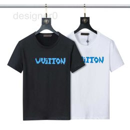 Men's T-Shirts popular Geometric print designer fashion summer T-shirt casual street short sleeves for men and women CYM16 QHIT