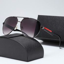 Luxury polarized sunglasses p womens eyeglasses creative ellipse metal frame occhiali da sole high end designer sunglasses delicate PJ063 B23