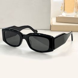 0071s Rectangle Black Chunky Sunglasses for Women Oversized Sunnies Designers Sunglasses Sonnenbrille Sun Shades UV400 Eyewear wth Box