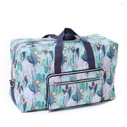 Duffel Bags Folding Duffle Bag Women Large Travel Portable Organizer Weekend Crossbody Big Overnight Waterproof Tote