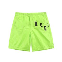 Angels Beach Shorts Men Women Lovers Letter Logo Beach Shorts Models Fashion Short Pants Casual Short Mesh swimming trunks Boyfriend Gift 03