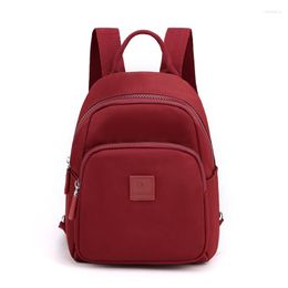 School Bags 2023 Fashion Women's Mini Backpacks Luxury Oxford Kawaii Travel Bagpack Cute Graceful Shoulder Bag Small Mommy Bolsa Mochila