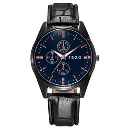 Wristwatches Leather Belt Quartz Wrist Watch Masculino Watches Fashion Sport Band Digital Wristwatch Reloj 2023Wristwatches