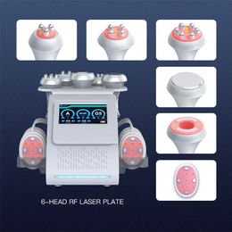 80K RF Cavitation Vacuum Cellulite Reduction Slimming Machine 6 IN 1 Fat Cavitation Device rf Vacuum fat reduce weight loss face lift body massage shape machine