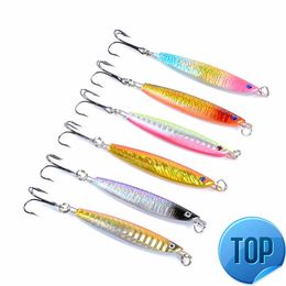 Metal Jig Fishing Lure Weights 21.4g 6.5CM Trolling Hard Bait Bass Fishing Bait Tackle Trout Jigging Lure Jigs Saltwater Lures