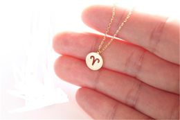 10PCS Ariel Aries Necklace Signs 12 Zodiac Constellations Necklace Horoscope Astrology Disc Goat Necklaces for Birthday Gift Coin Jewellery