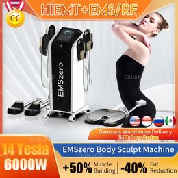 RF Equipment EMS Muscle Body Sculpting EMSzero Hi-EMT Slimming Machine 4 RF Handles And Pelvic Floor Muscle Stimulate Equip