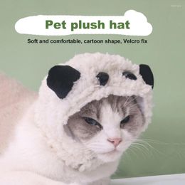 Dog Apparel Pretty Cat Headgear Pet Supplies Funny Headwear Cartoon Panda Ear Plush