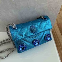 kurt gei Shoulder Bags Top Quality Kurt Eagle Head blue Chain Handbag Personalized evening Bags Single Shoulder Messenger Bag 220812 BE7S AREH