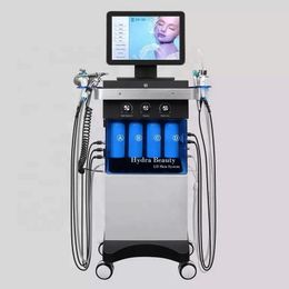 14 IN 1 Aqua Dermabrasion Machine Water Microdermabrasion Hydra Dermabrasion Machine Oxygen Infusion Skin Cleansing Rejuvenation Aqua Peel