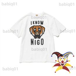 Men's T-Shirts Human Made T-Shirt Men Women Tee Tops Casual Dog T Shirt T230321