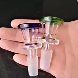 Spraying the mouth of the mouth interface device Bongs accessories Unique Oil Burner Glass Bongs Pipes Water Pipes Glass Pipe Oil Rigs