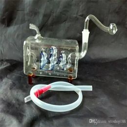 2023 Fongang sailing pot bongs accessories Glass Water Pipe Smoking Pipes Percolator Glass Bongs Oil Burner Water Pipes Oil Rigs Smoking