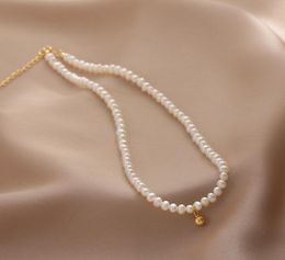 Wysokiej jakości naszyjnik Pearl Naszyjnik Luksusowy piękny naszyjnik dla kobiet akcesoria biżuterii