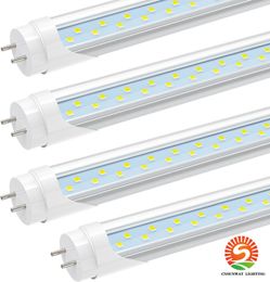 3FT LED Tube Light Bulbs, G13 18W 6000K, T8 T10 T12 Flourescent Tubes 36 Inch Replacement, Remove Ballast, Dual-end Powered, Clear, 4 Foot workshop hut attic kitchen