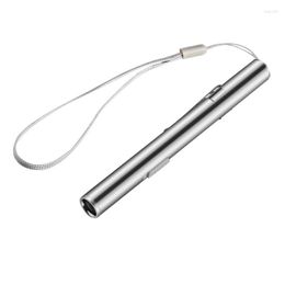 Flashlights Torches Rechargeable LED Pen Light MINI Torch With USB Charging Cable Used For Camping Doctors Stainless Steel Clip
