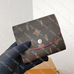 2023 Luxury Designer Wallets Women Ariane Cardholder Genuine Leather Womens Credit Card Holders Zipper Poucht Purse Coin Pocket Mens Wallet