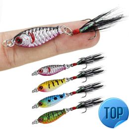 1 Pcs Metal Spoon Fishing Lures Wobblers 3cm 6g Gold Sliver Sequins Spinner Baits Trout Bass Pike Fishing Tackle Pesca