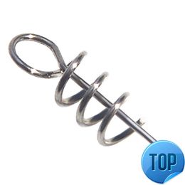 50 Pieces / Bag Luya Soft Bait Lock Pin Spring Pin Anti Hanging Bottom Crank Hook Fishing Gear Accessories