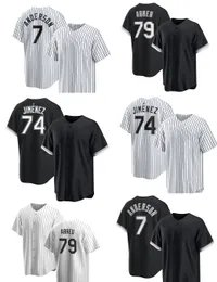 79 ABREU 74 FIMENEZ 7 ANDERSON Baseball Jerseys yakuda local online store fashion Dropshipping Accepted Cool Base Jersey Cool Base wear Discount