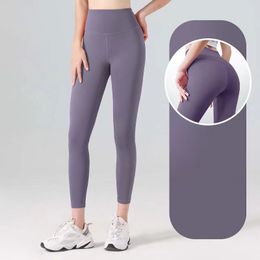 Designer Pant Womens Yoga Leggings Pants Spring Knee Length Capris Women Gym Legging High Waist Capri Elastic Fitness Lady Tight Workout Trouses