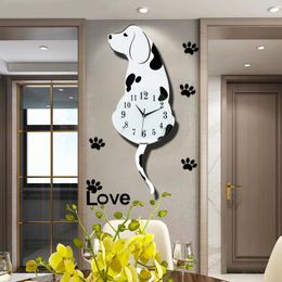 Wall Clocks Living Room Luxury Clock Modern Digital Large Kitchen Nordic Cute Reloj Pared Decoration Items LQQ35XP