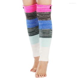 Women Socks Knitted For Fall Winter Harajuku Y2k Accessories Thermal Stockings Woman Thigh High Sock Female Lingerie