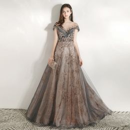 Party Dresses Robe De Soiree Gryffon Party Dress Formal Evening Gown A-line Vintage Lace Evening Dress Plus Customize 230322