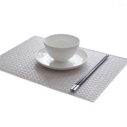 Table Mats 18 Inch Woven Placemat Heat-insulating Non-slip Mat Is Available On Both Sides Pvc El Wholesale