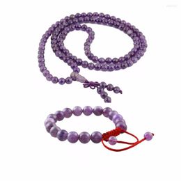 Strand TUMBEELLUWA Tibetan Buddhist Mala Prayer Beads Meditation Necklace Bracelet Set