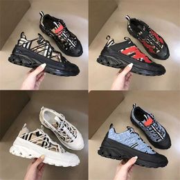 Designer Men Sneakers Striped Casual Shoes Arthur Shoe Vintage Platform Trainers Suede Leather Sneaker With BoxPZTBRWNQ