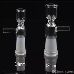 Nargile Bongs Bong Sigara Aksesuarları Adaptör Eklemi 14mm Erkek 18mm Kadın Kül Catcher Yağı Teçhizat Dab