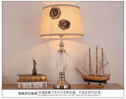 Table Lamps European Style Luxury Crystal Lamp High Grade El Fashion Creative Modern Living Room Bedroom Bedside Decorative