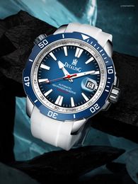 Wristwatches Sports Watch Automatic Men Luxury Mechanical 41mm Self Winding Mens Fashion Luminous Clocks Homage DITALING