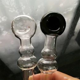 Hookahs Large bubble gourd pipe Wholesale Glass Bongs Accessories, Glass Water Pipe Smoking,