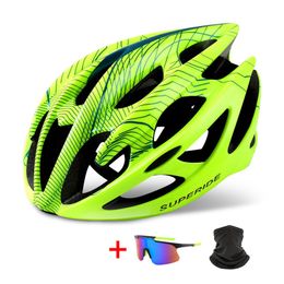 Cycling Helmets SUPERIDE Outdoor Road Bike Mountain with Rearlight Ultralight DH MTB Bicycle Sports Riding 230322