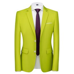 Men's Suits Blazers 16 Colours Blazers Men Slim Fit Business Blazers Jacket Formal Office Casual Slim Fit Blazer 6XL Big Size Formal Suit Jacket 230322